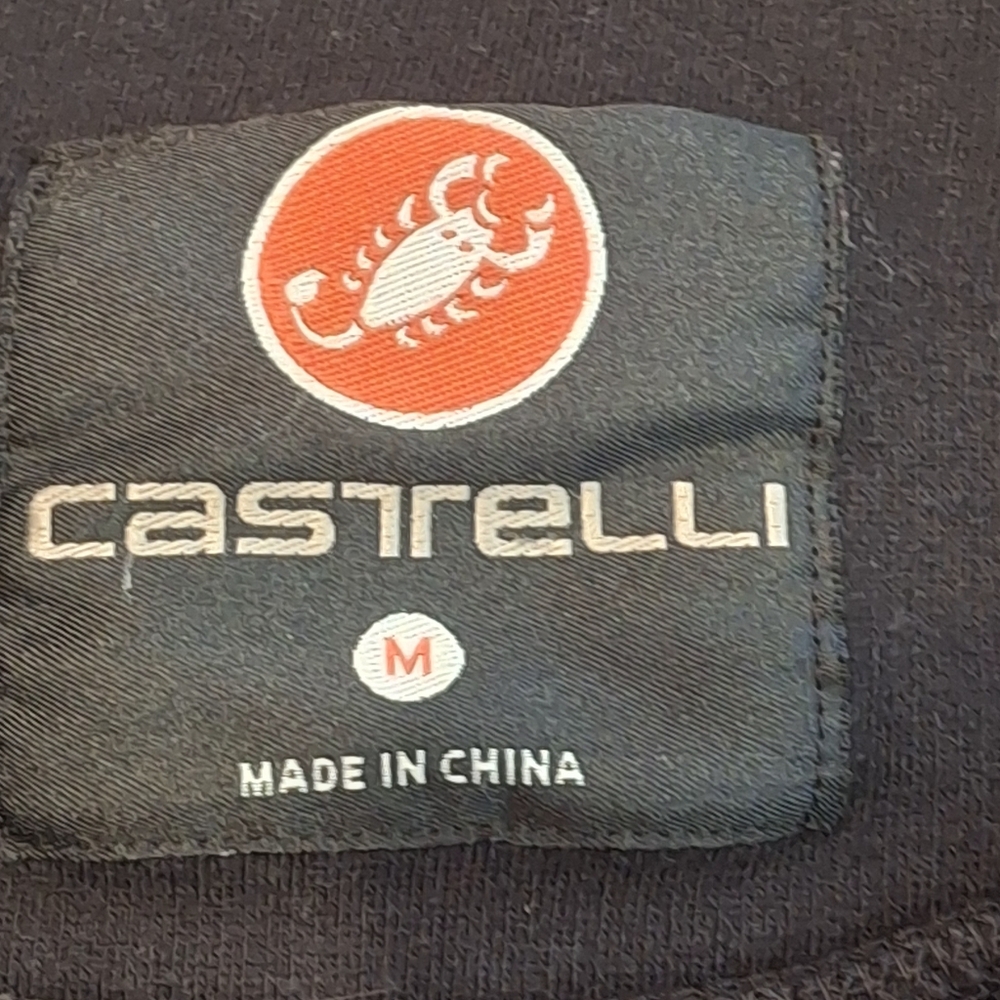 Castelli Women's Rosso Corsa Black Long Sleeve Bomber Jacket Size M - Picture 5 of 12